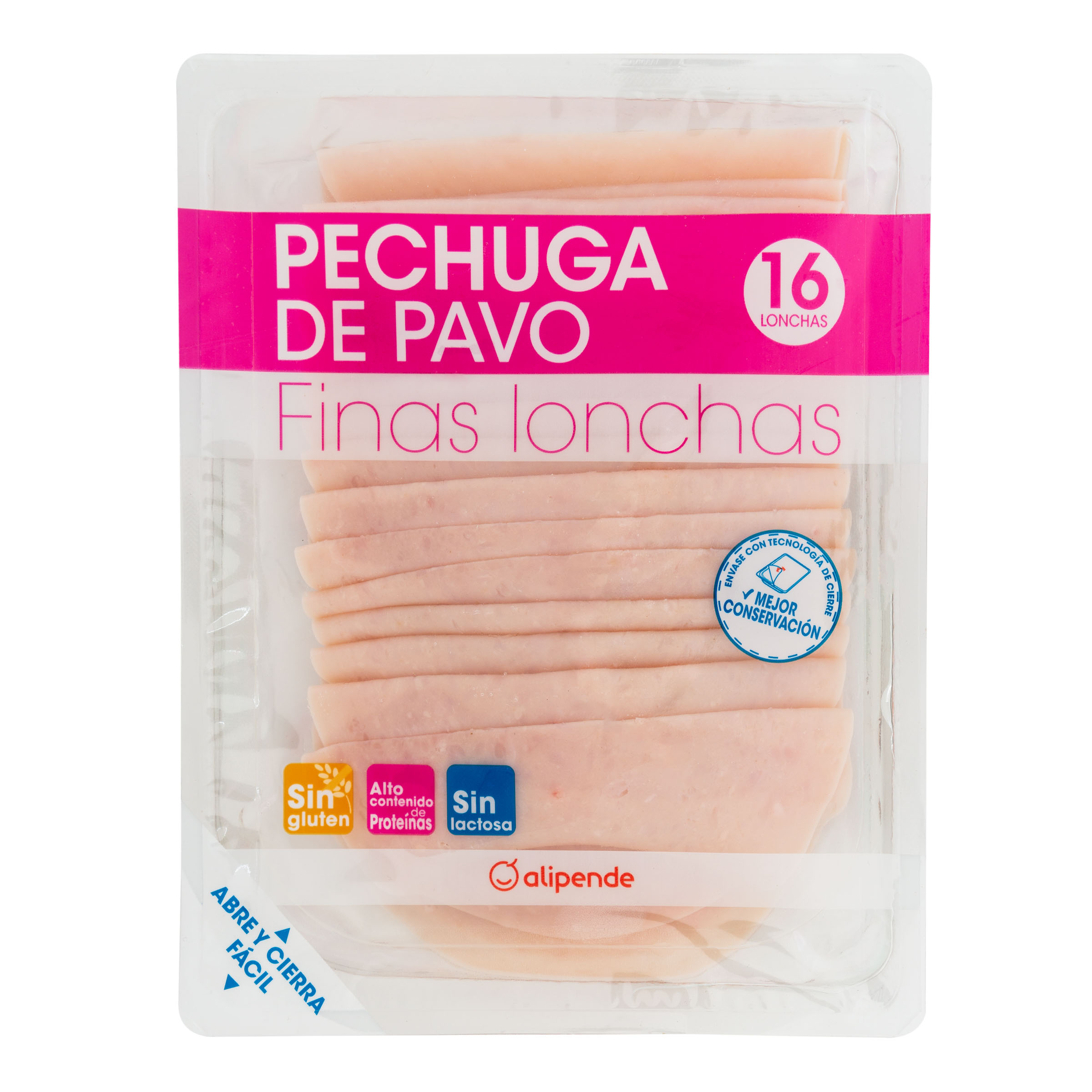 Pechuga pavo finas lonchas Alipende 200g Ahorramas