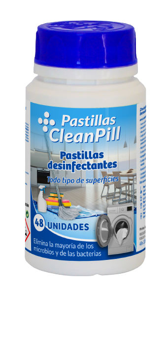 Pastillas Desinfectante Multiusos Cleanpill 48U