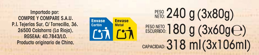 Pimiento morron Alipende pack 3 entero