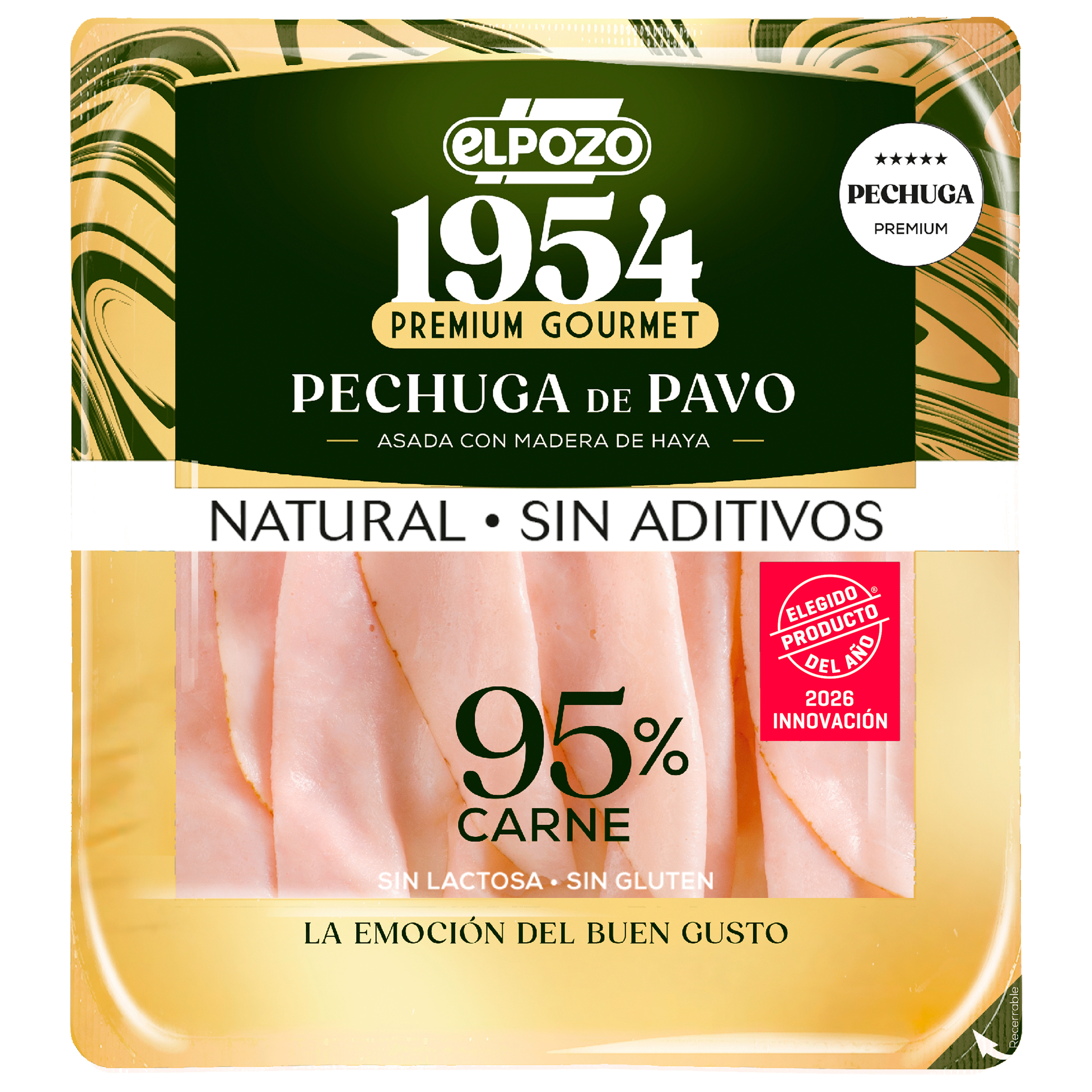 Pechuga Pavo Sin Gluten Y Sin Lactosa Legado 120G Natural Sin Aditivos