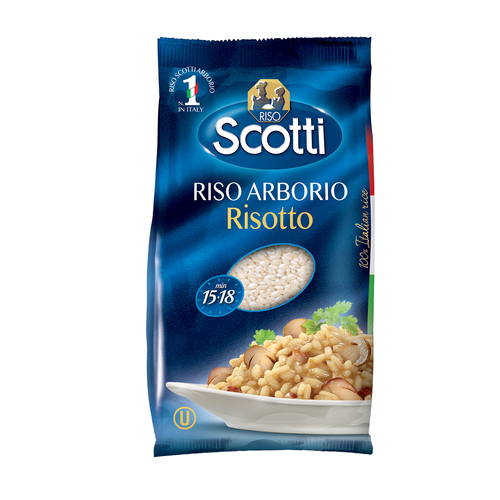 Arroz largo para risotto Scotti 500g