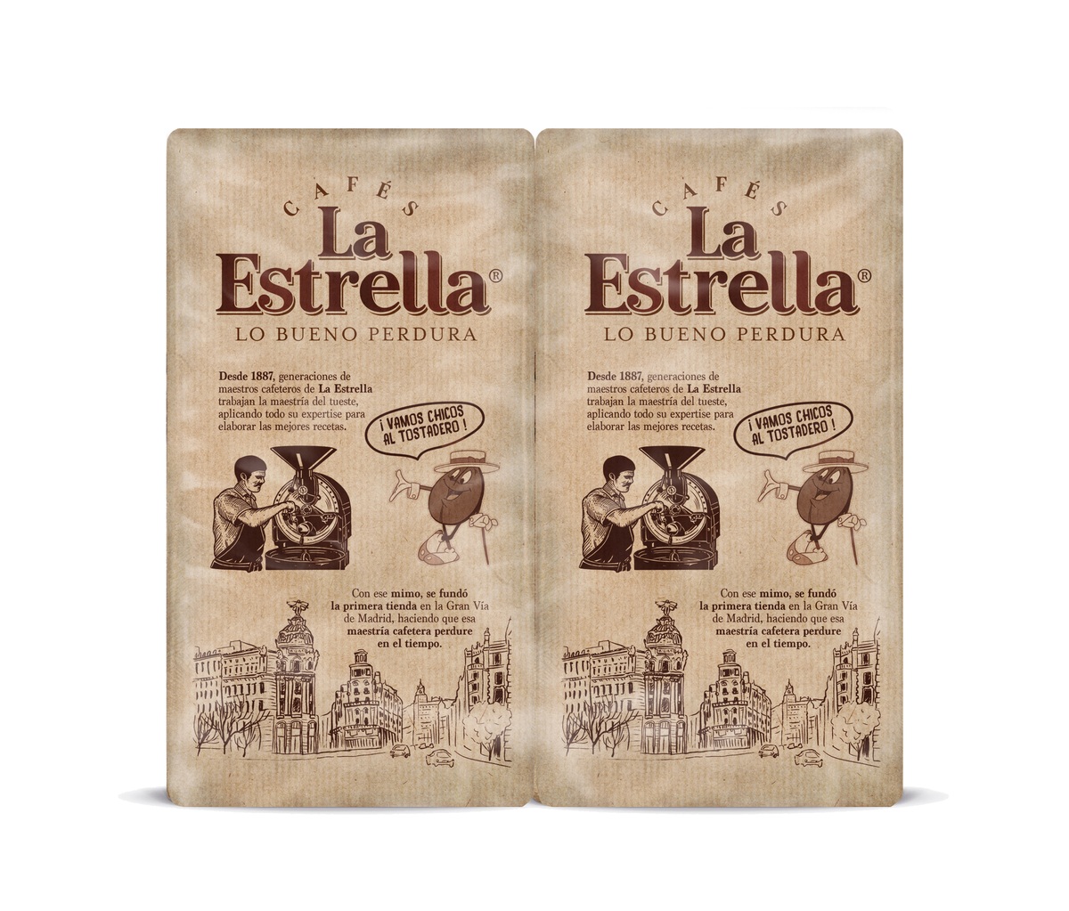 Café molido La Estrella Mezcla Intensa pack 2x250g