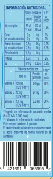 Fruta con leche mediterráneo Alipende pack 6