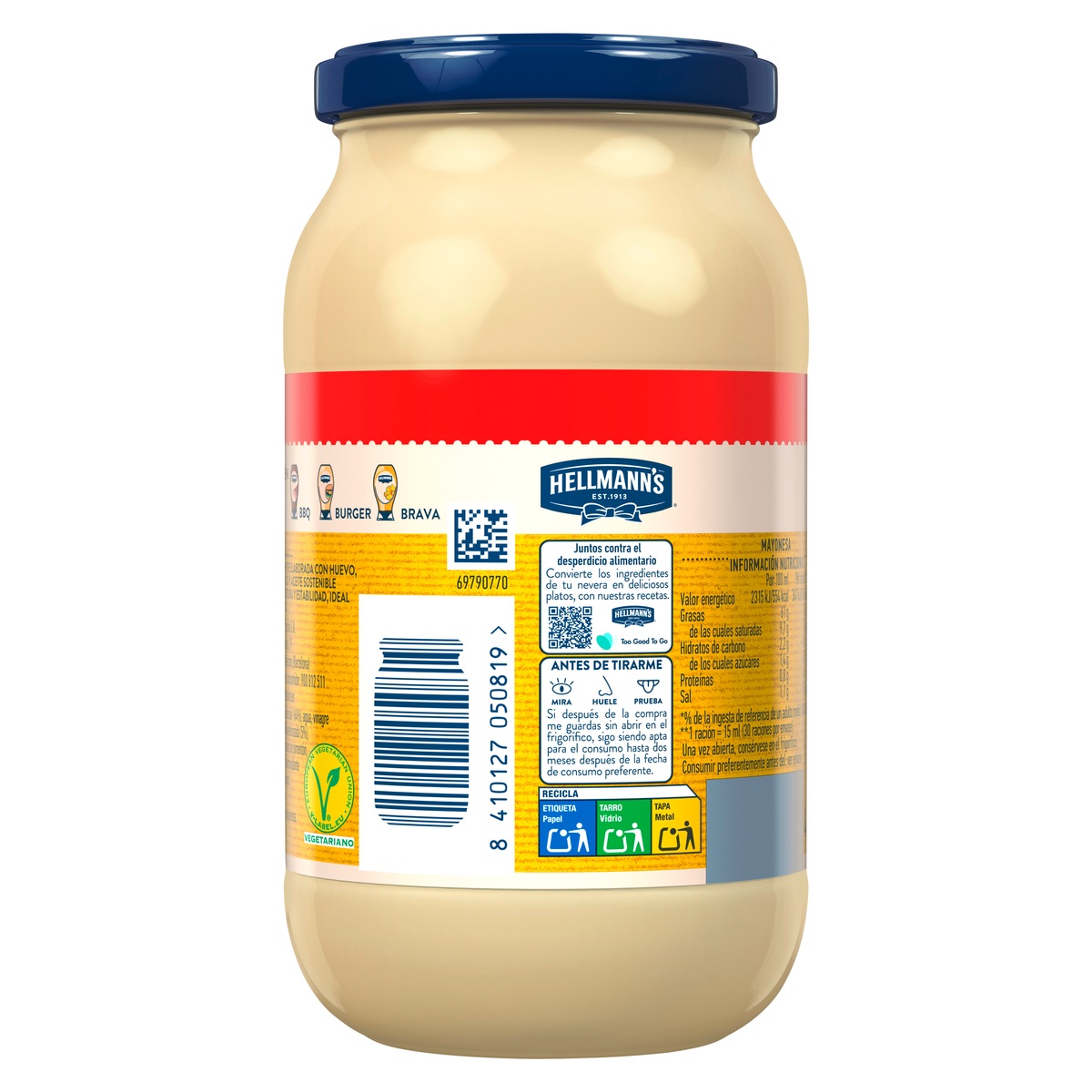 Mayonesa Hellmann's 450ml