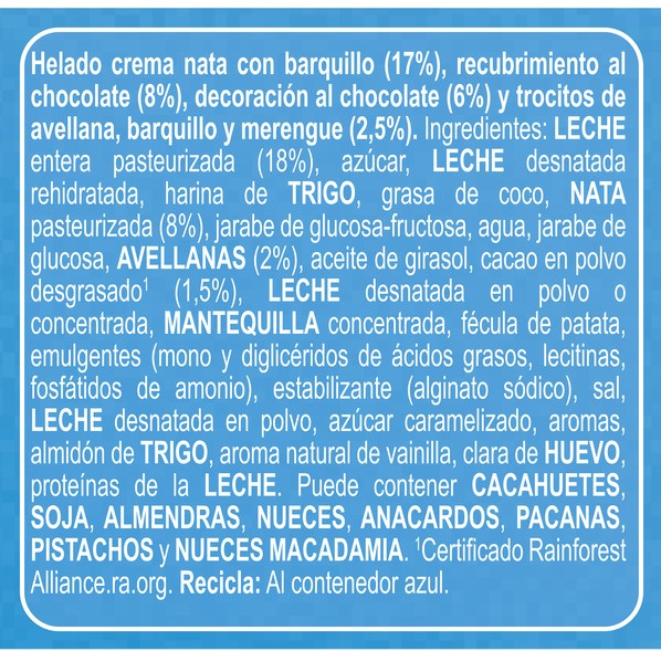 Helado Cornetto frigo 4u Classico