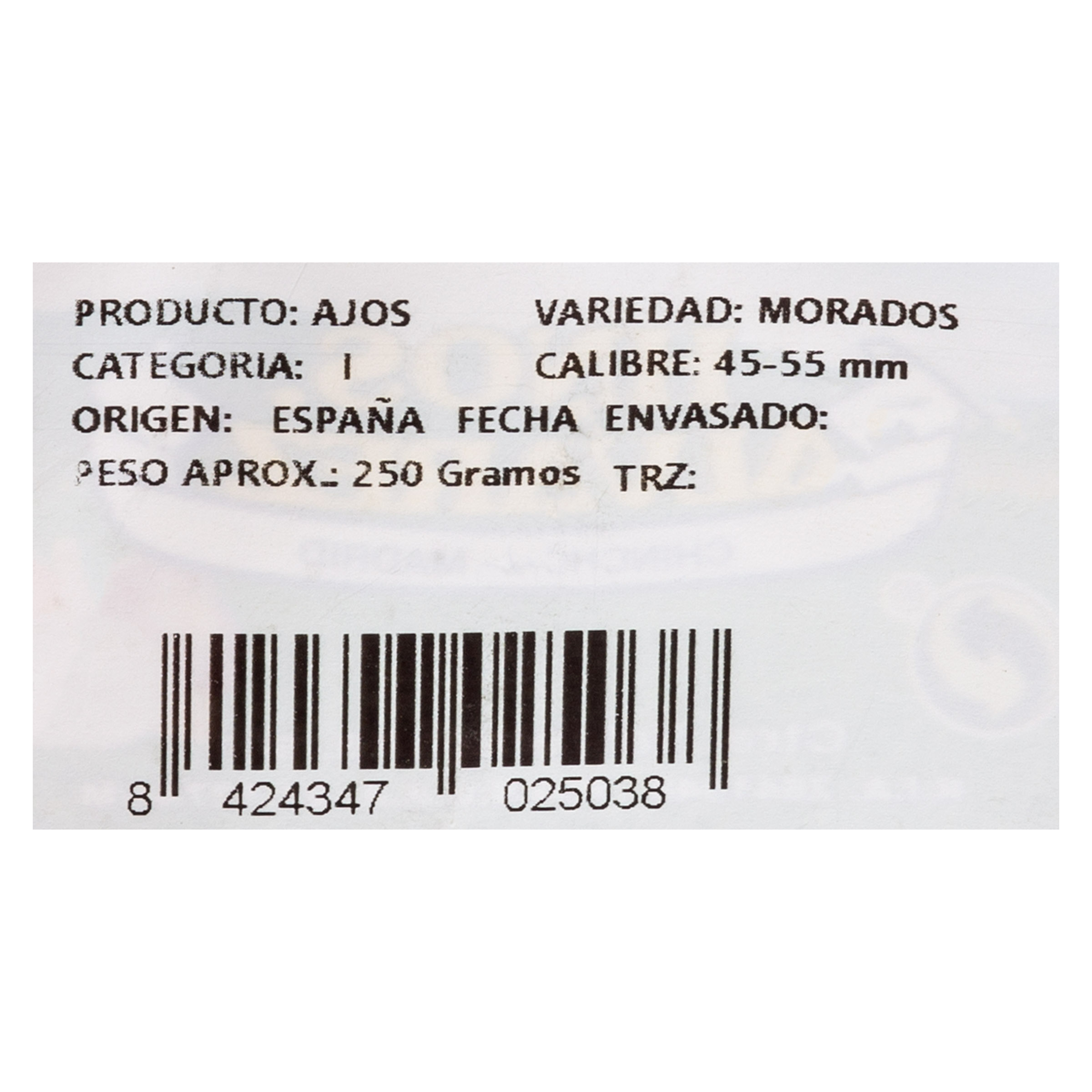 Ajo morado 250g