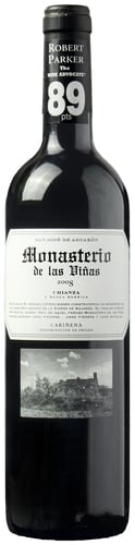 Vino tinto DO Cariñena Monasterio Viñas crianza - Monasterio De Las Viñas