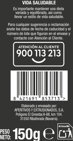Patatas fritas Alipende 150g extracrujiente