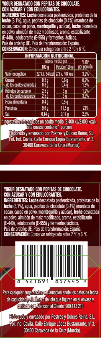Yogur proteínas alipende 4 unidades stracciatella