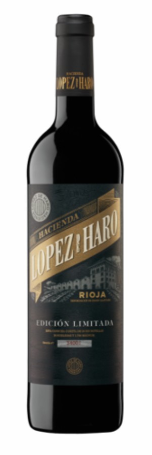 Vino tinto D.O Rioja edición limitada López de Haro 75cl