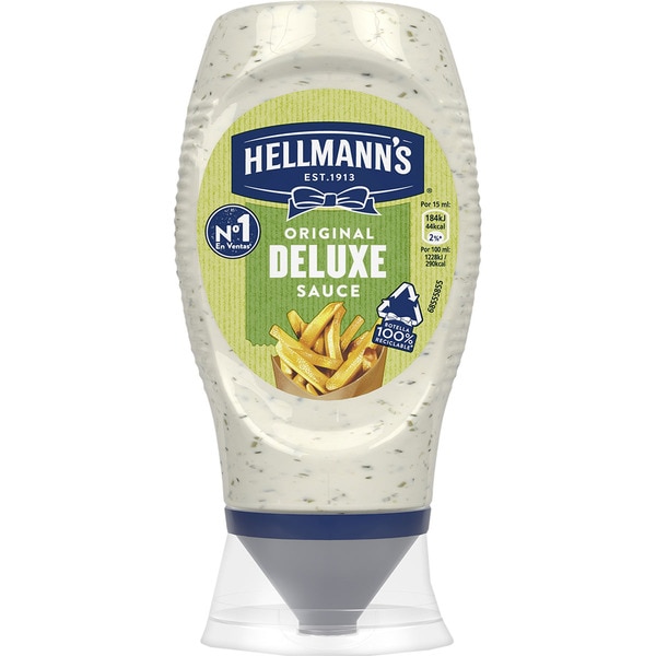 Salsa patatas deluxe Hellmann&acute;s 250ml