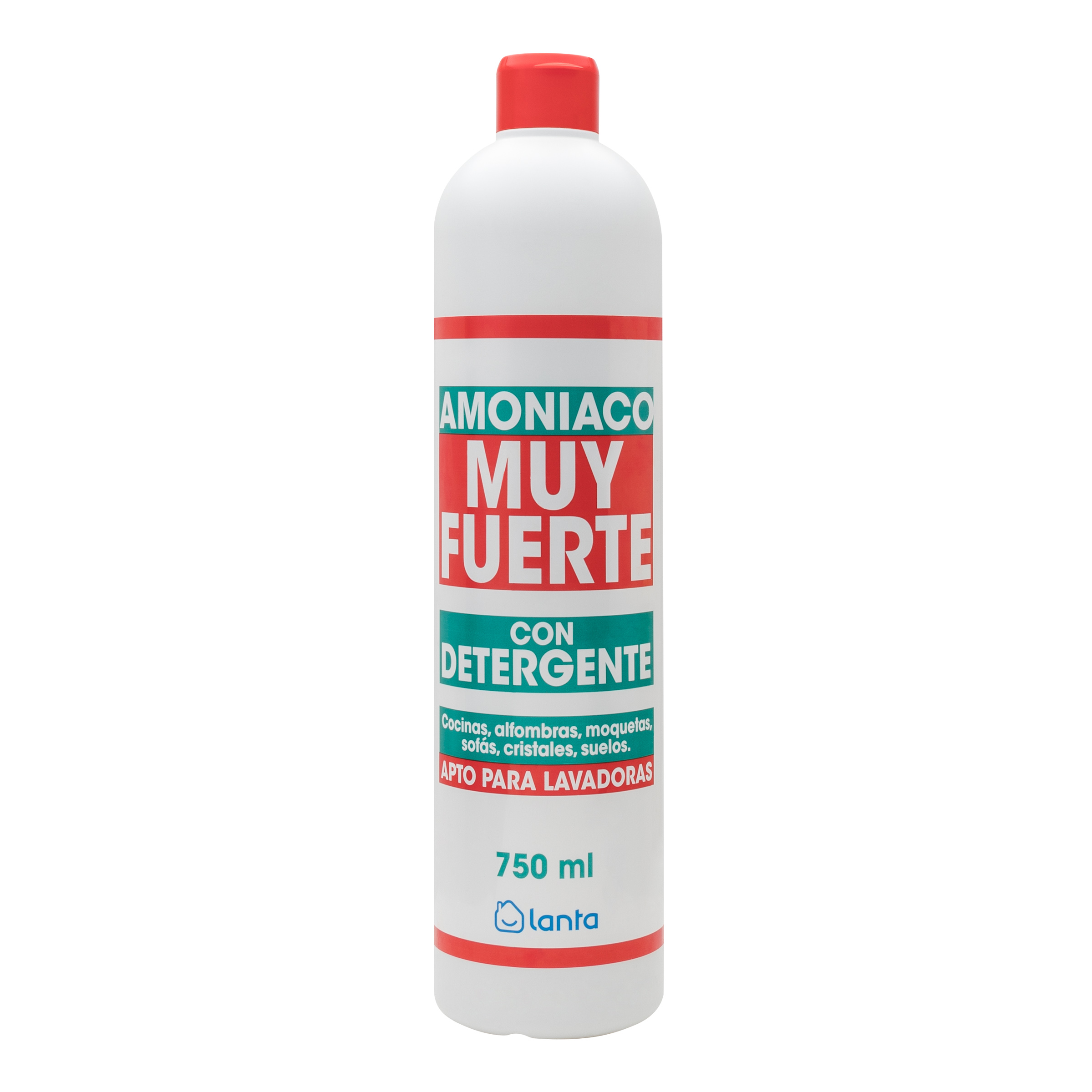 Amoniaco muy fuerte Lanta 750ml con detergente