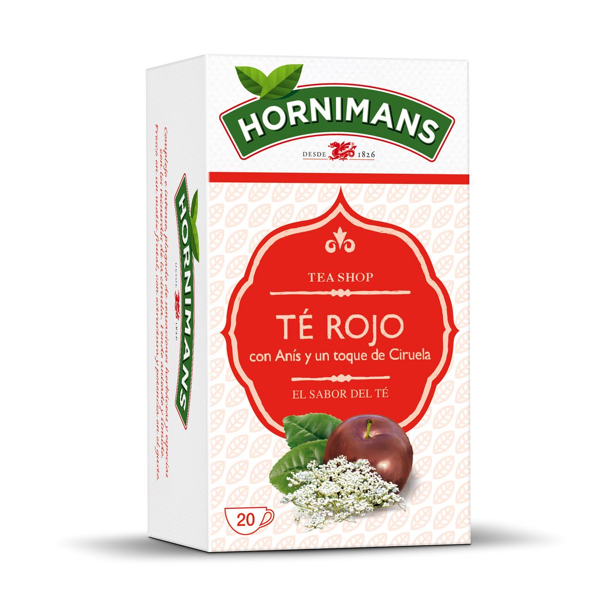 Té rojo Hornimans 20u con anés