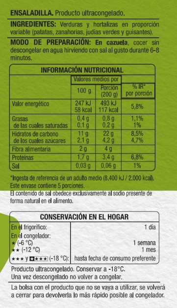 Ensaladilla Alipende 1kg