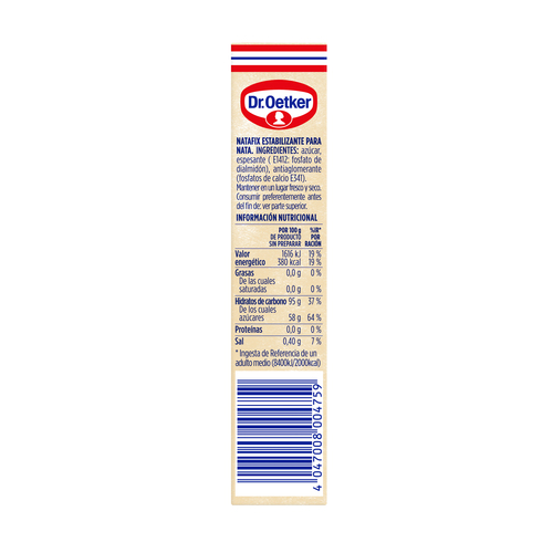 Preparado nata para montar Natafix Dr Oetker 3 uds