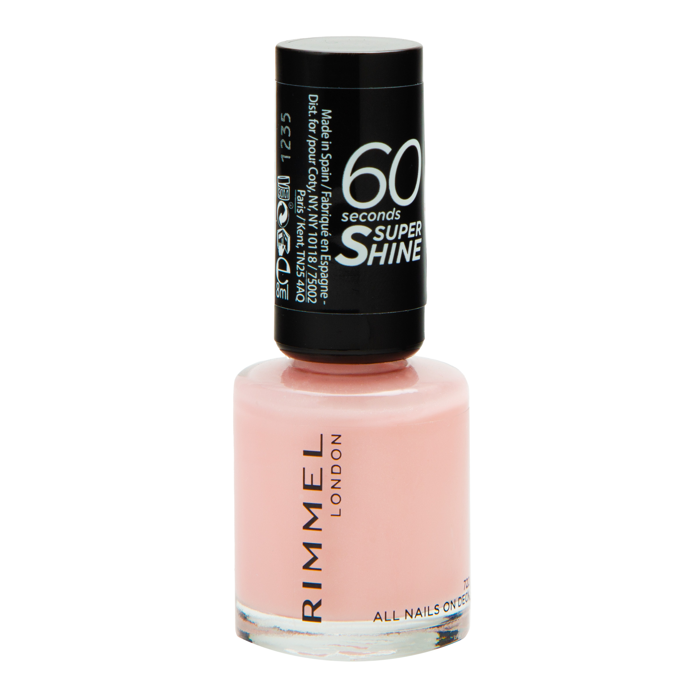 Pintauñas Rimmel Super Shine 60 seconds 722