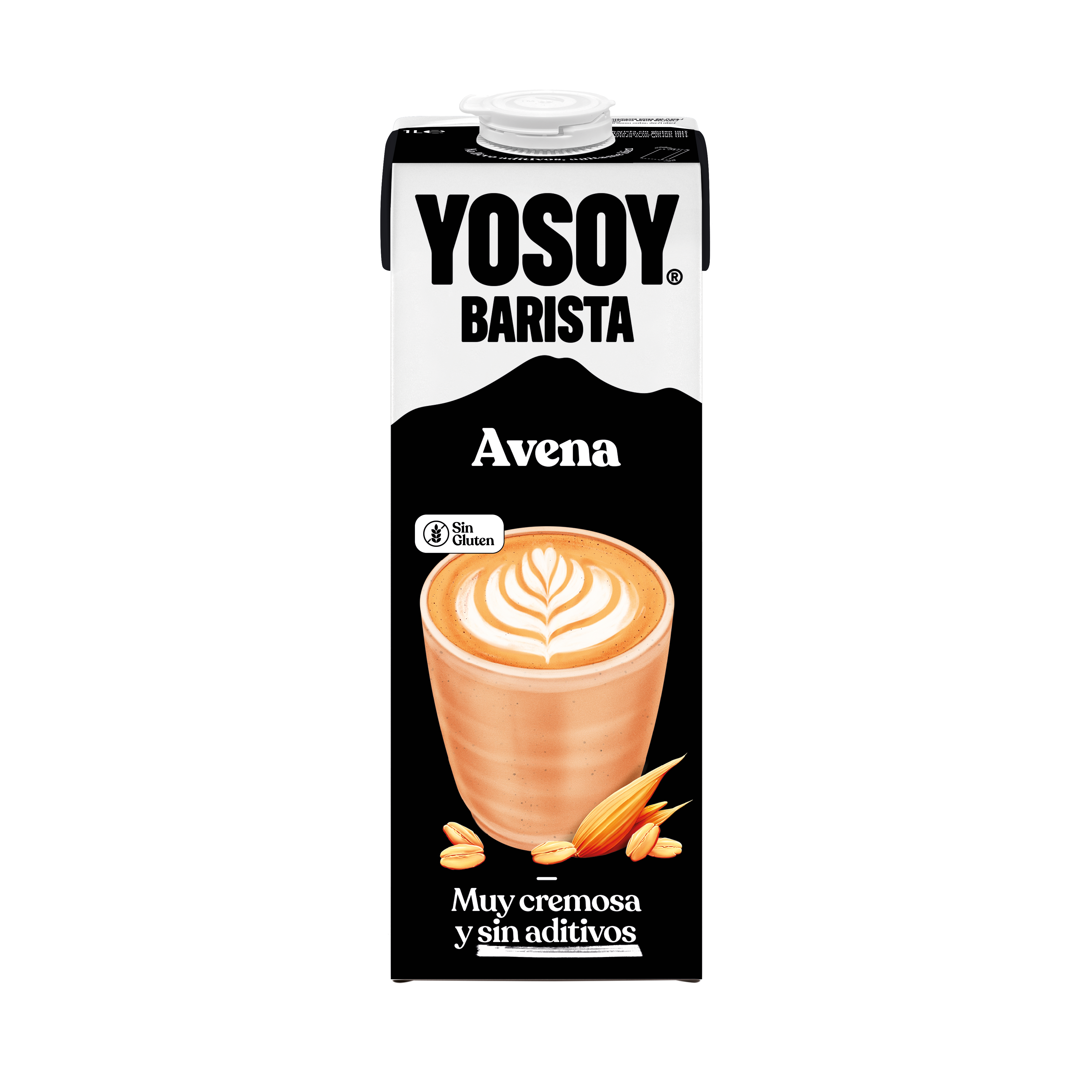 Bebida avena sin ázucar añadido 1l barista