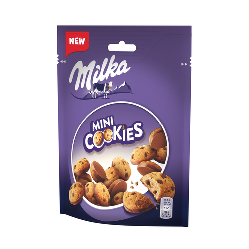 Galleta cookies mini Milka 110g | Ahorramas