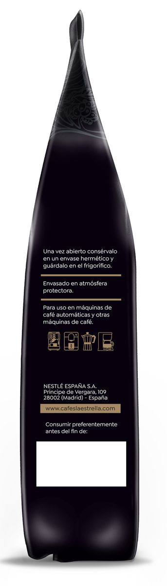 Café en grano premium La Estrella 500g