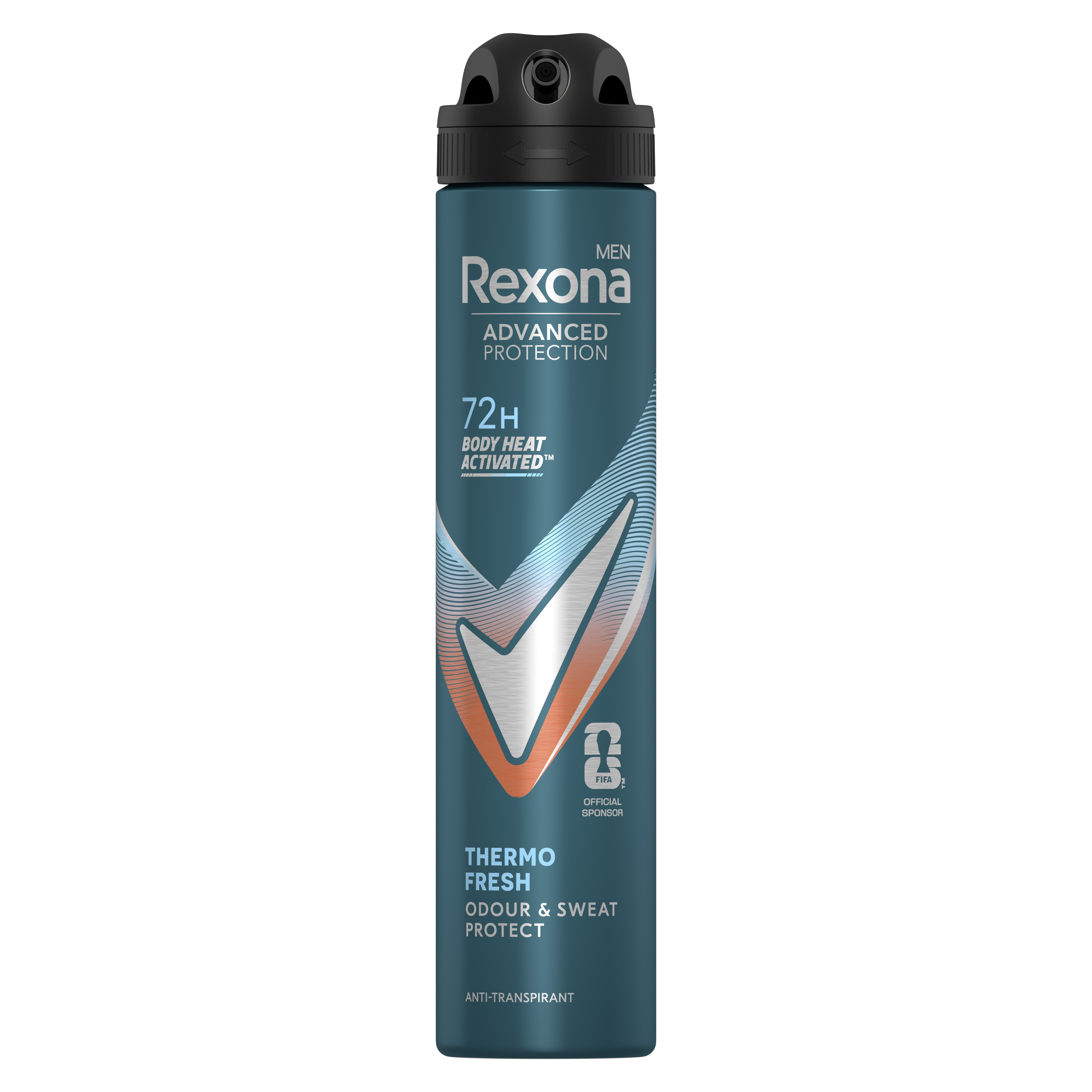 Desodorante spray Rexona Men 200ml Thermo Fresh