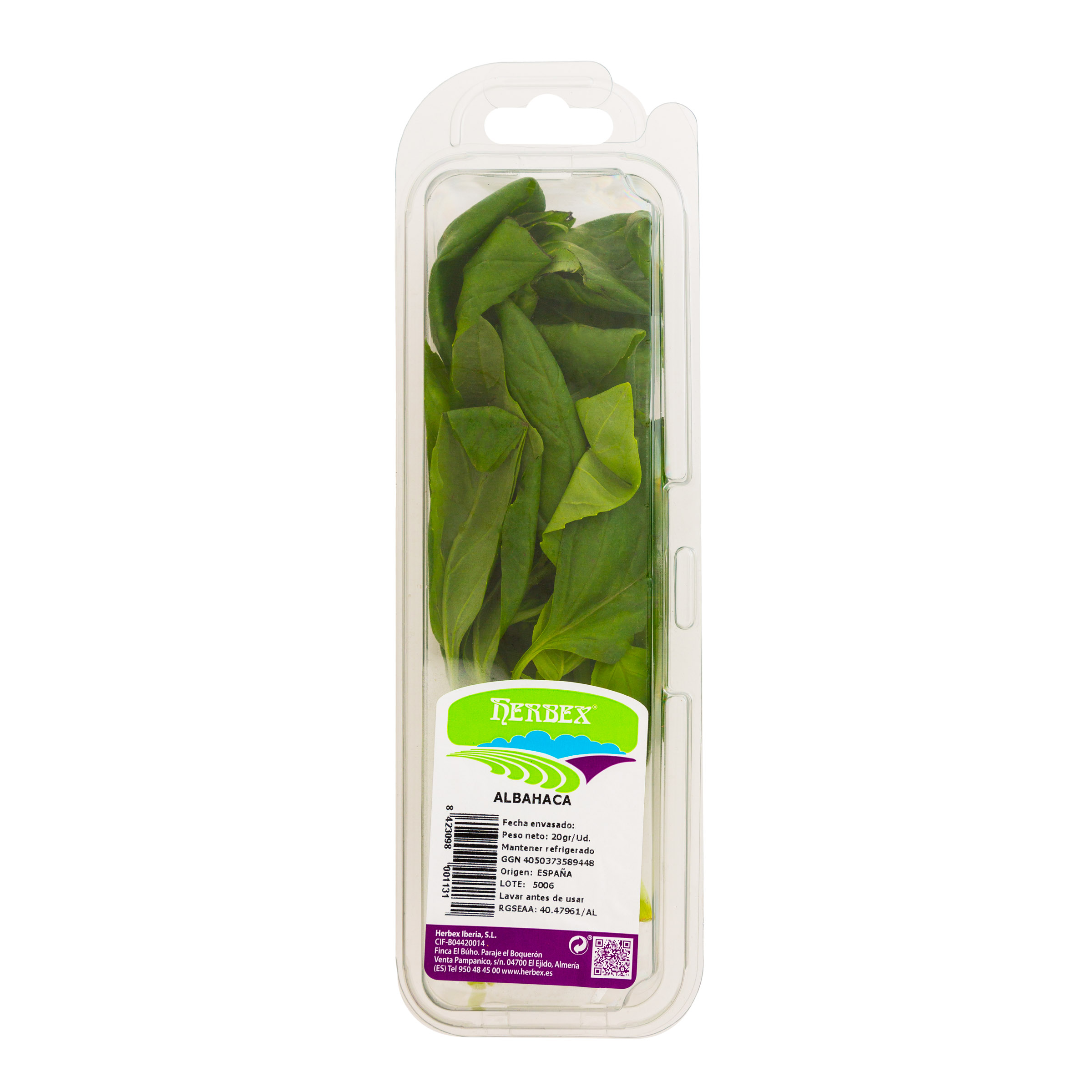 Albahaca bolsa 20g