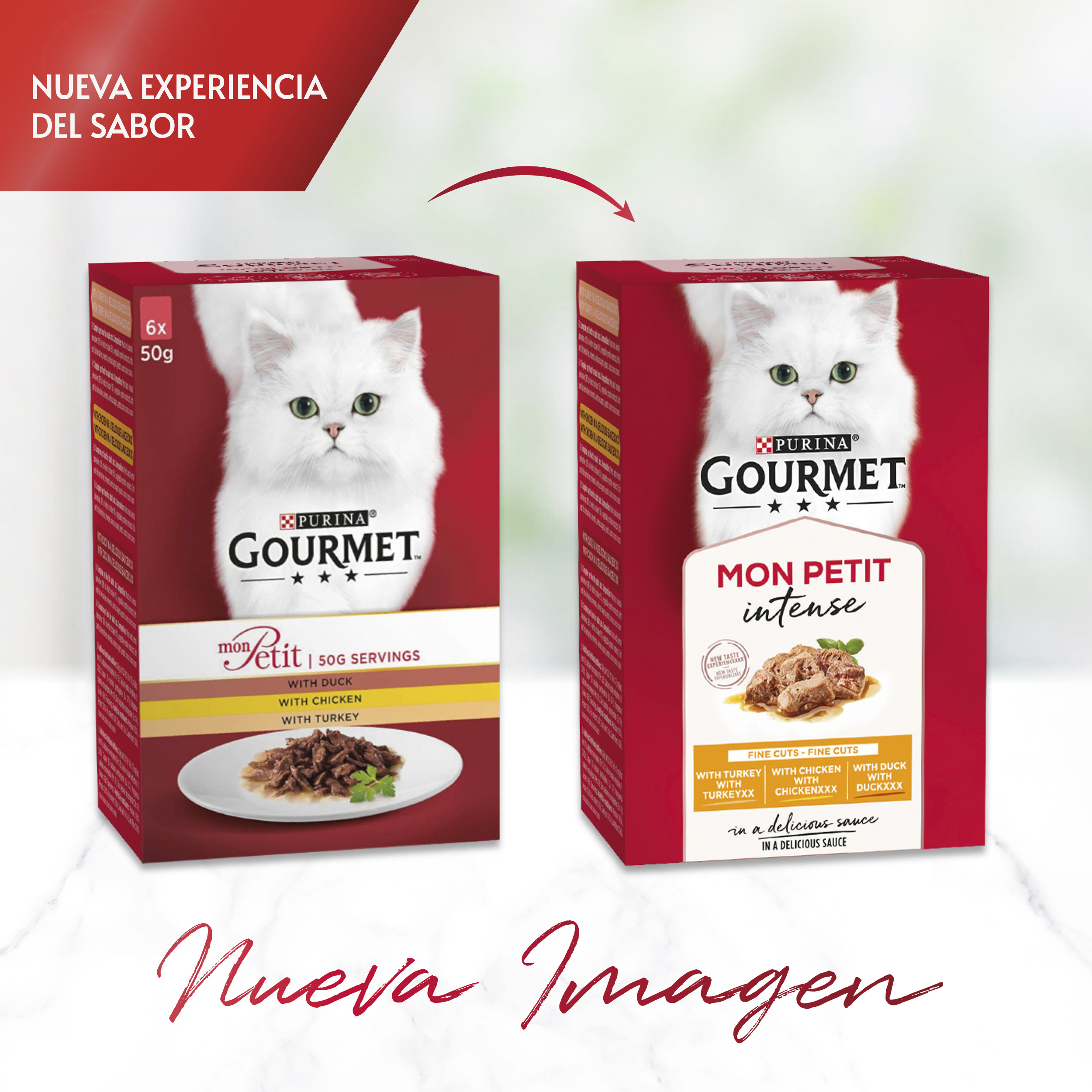 Comida húmeda gato Purina carne pack 6