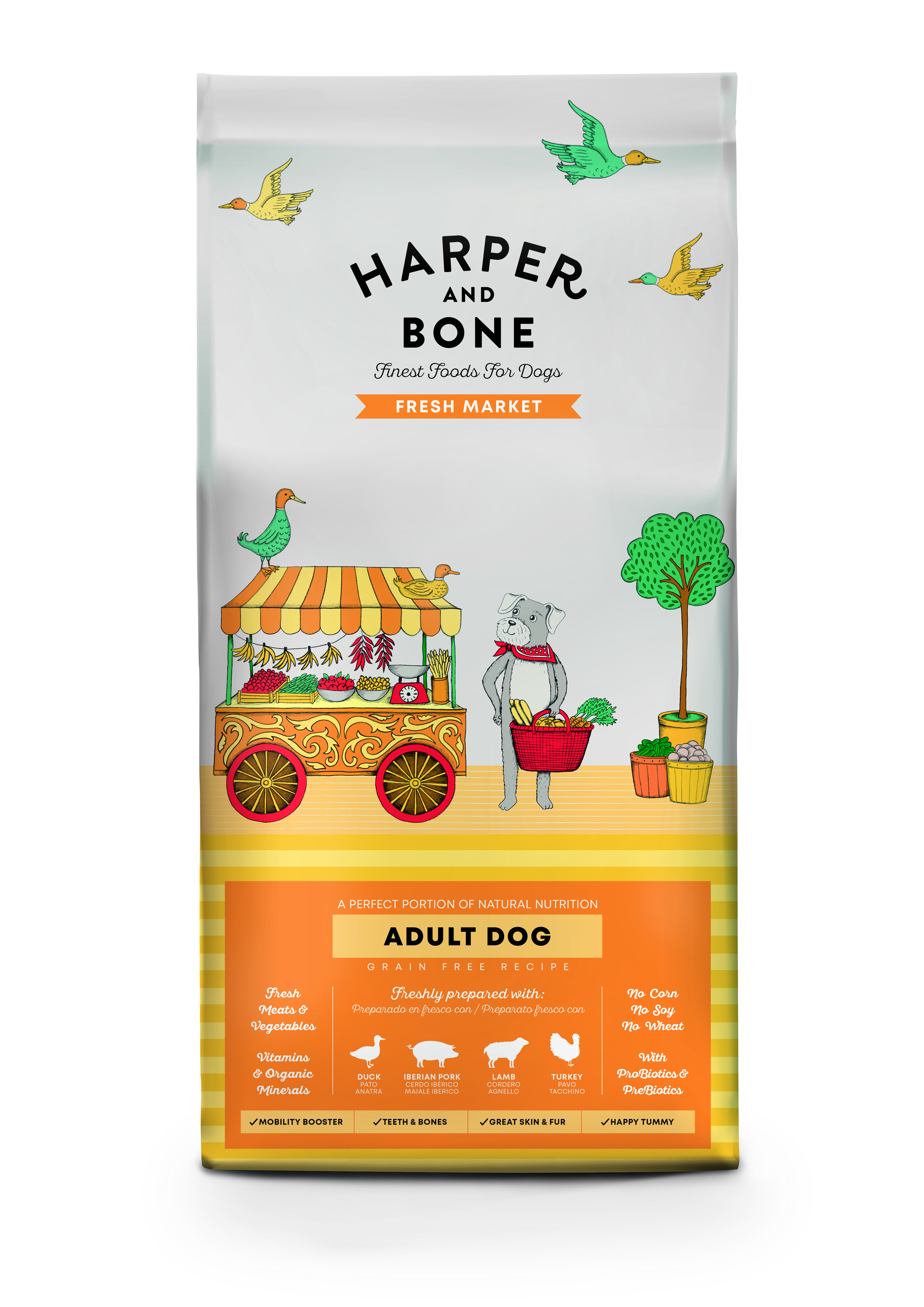 Pienso para perro adulto Harper&Bone farm 3kg