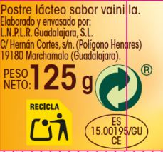Natillas sabor vainilla Alipende pack 4