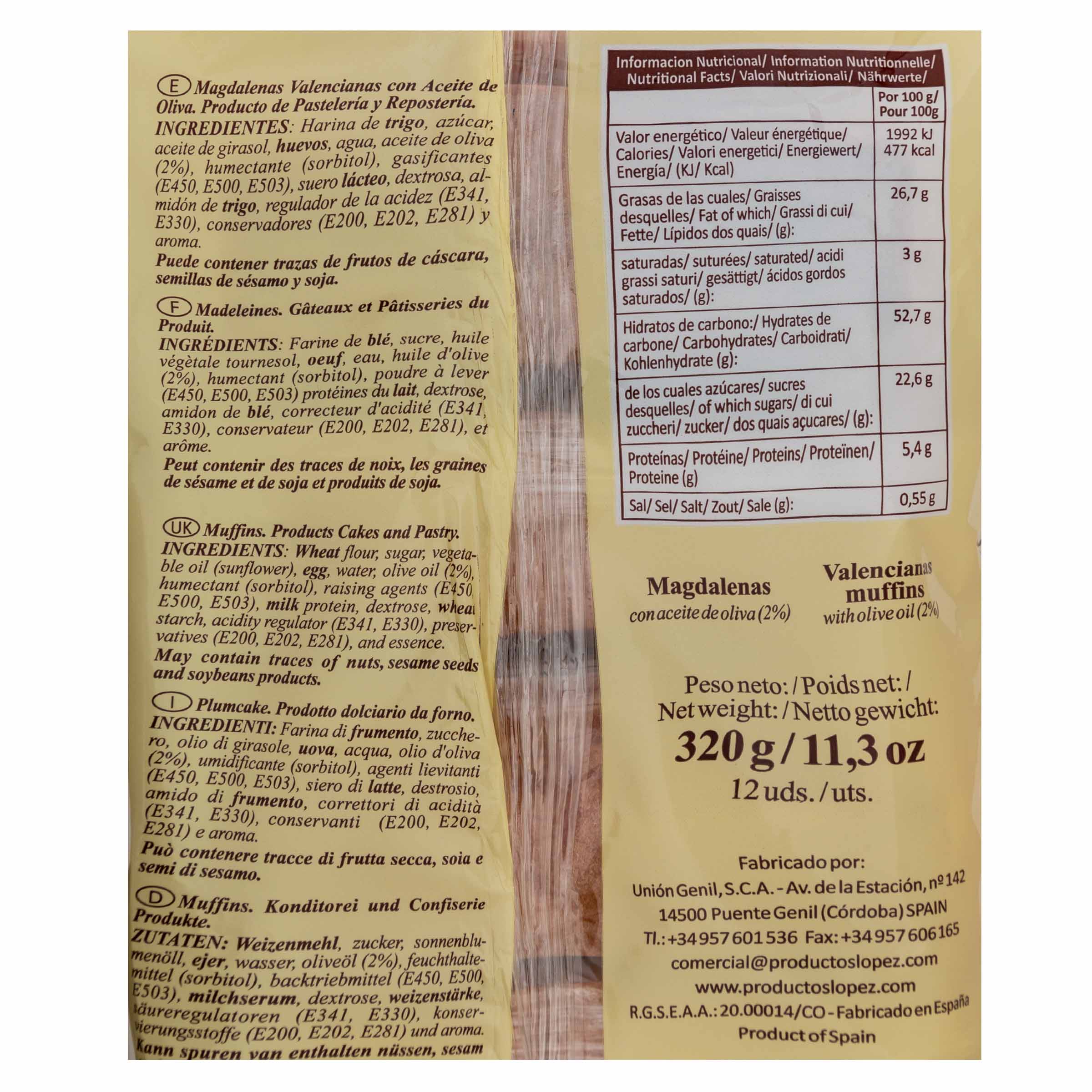 Valenciana López 320g en aceite de oliva