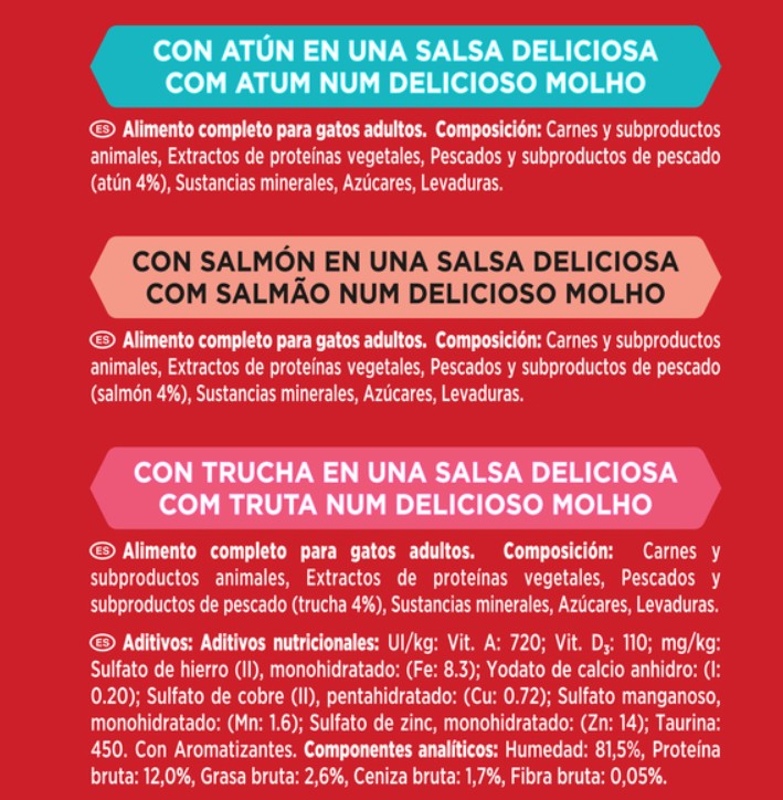 Comida húmeda gato Purina Gourmet mon petit pack 6