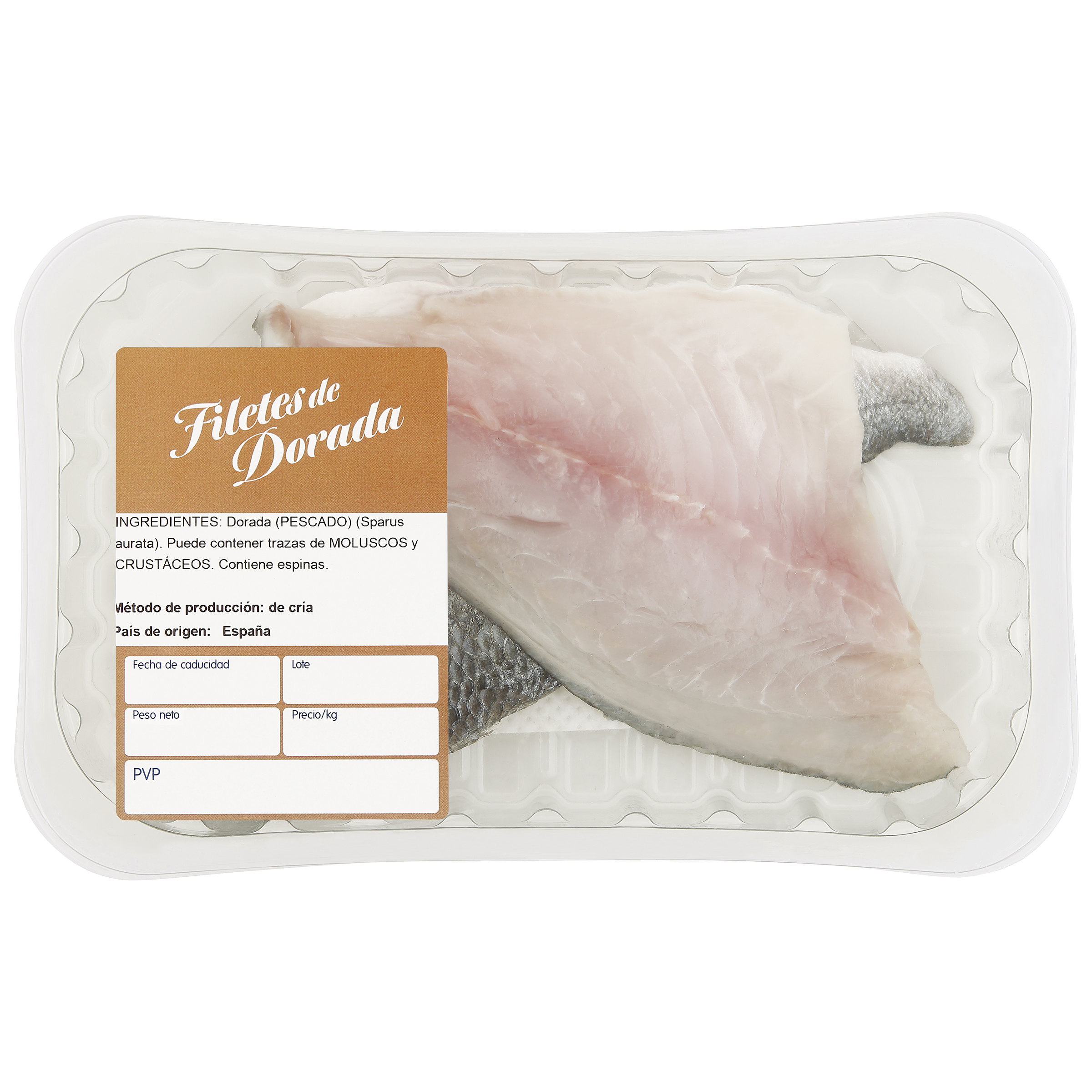 Dorada en filetes en bandeja Gourmar