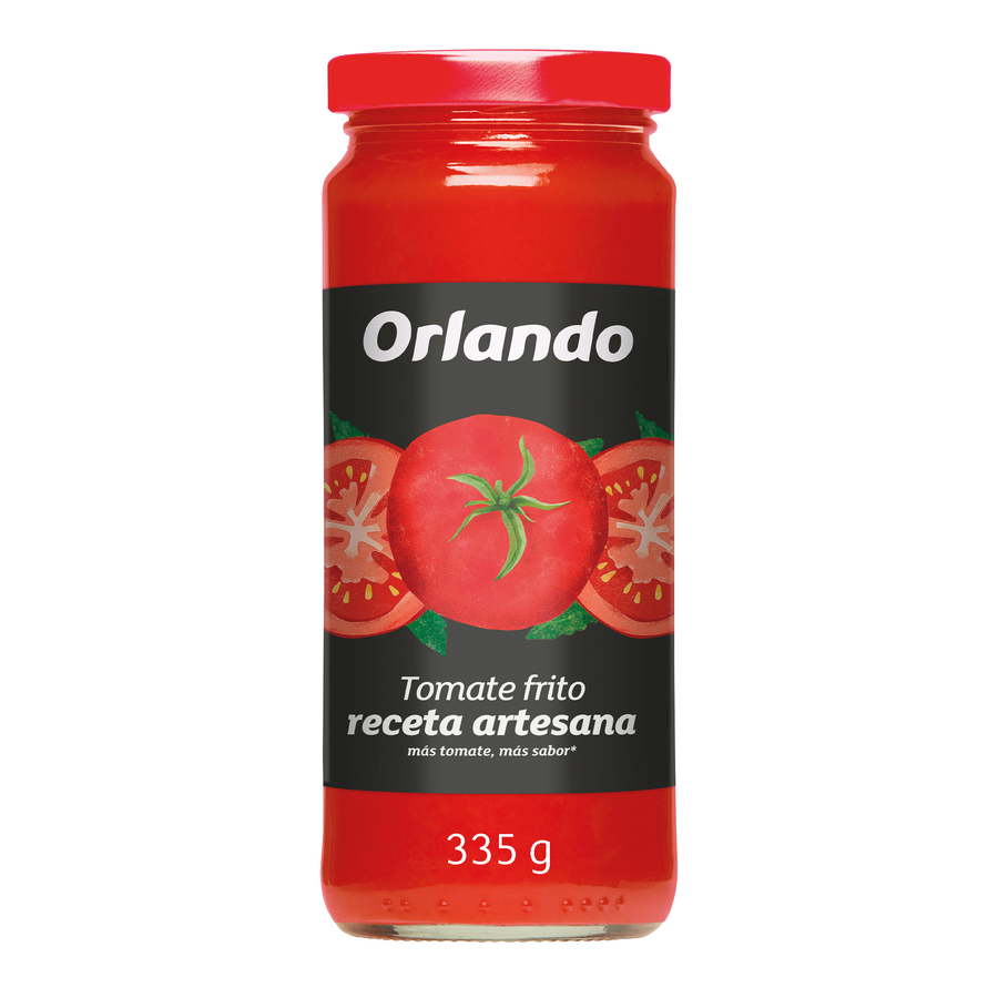Tomate frito sin gluten receta artesana Orlando 335g