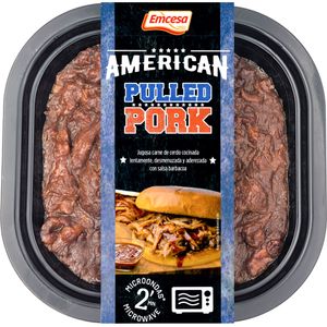Pulled pork American con salsa barbacoa Emcesa 200 g