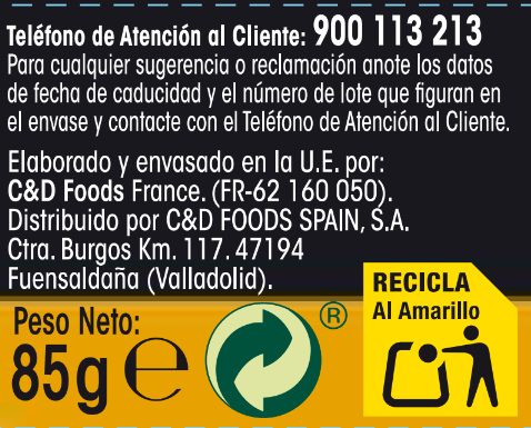 Comida húmeda gato Meque mousse pollo 85g