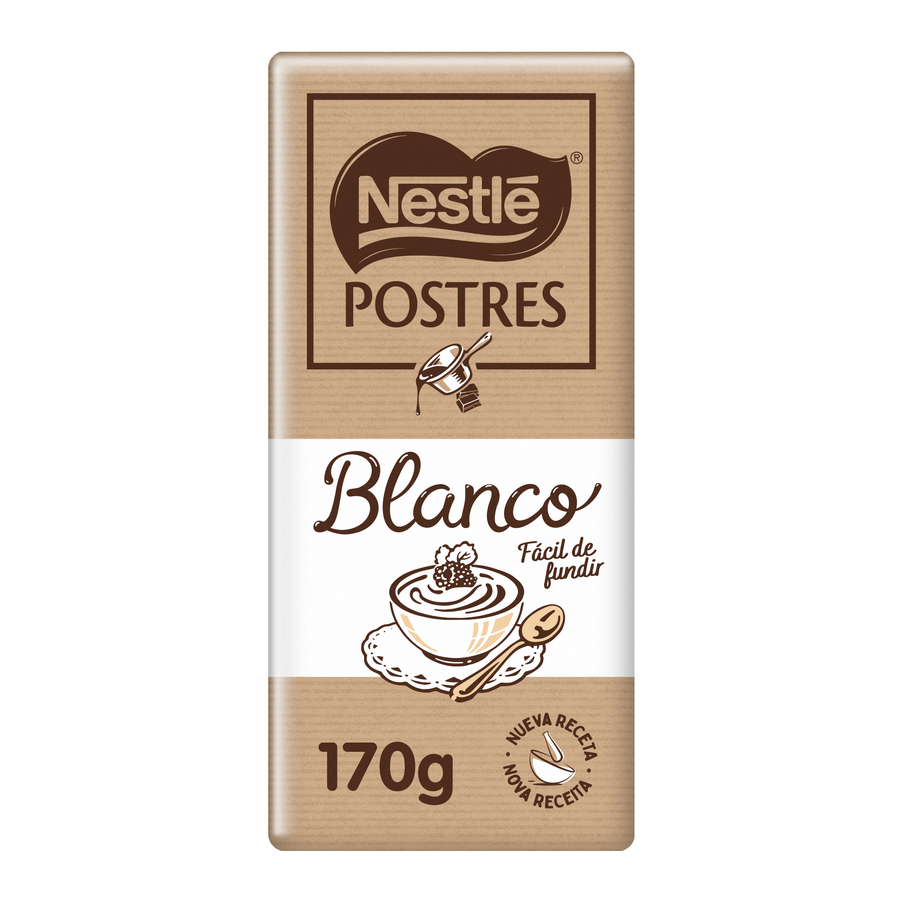Chocolate blanco para postres Nestlé 170g