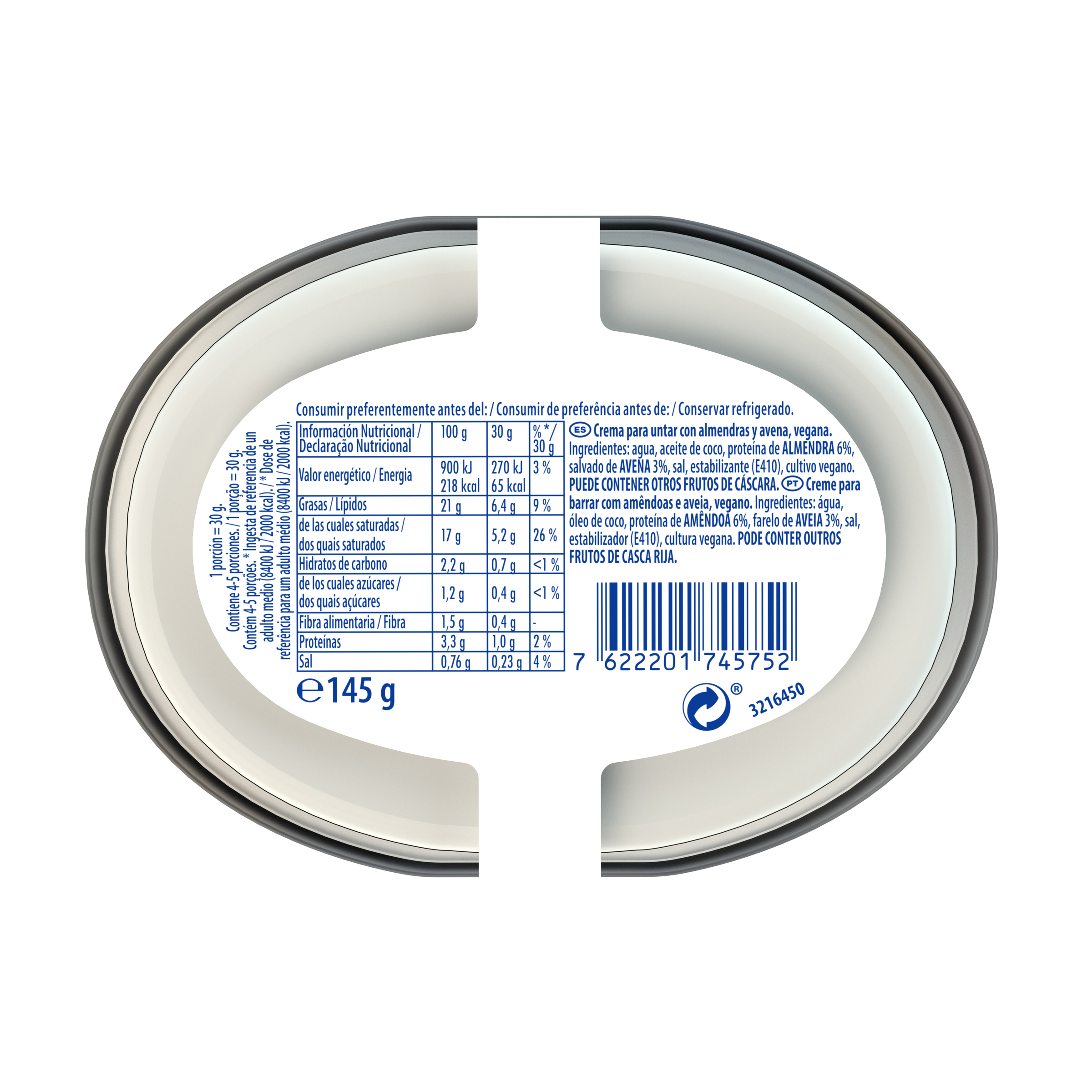 Crema Untar Vegetal Philadelphia 145G