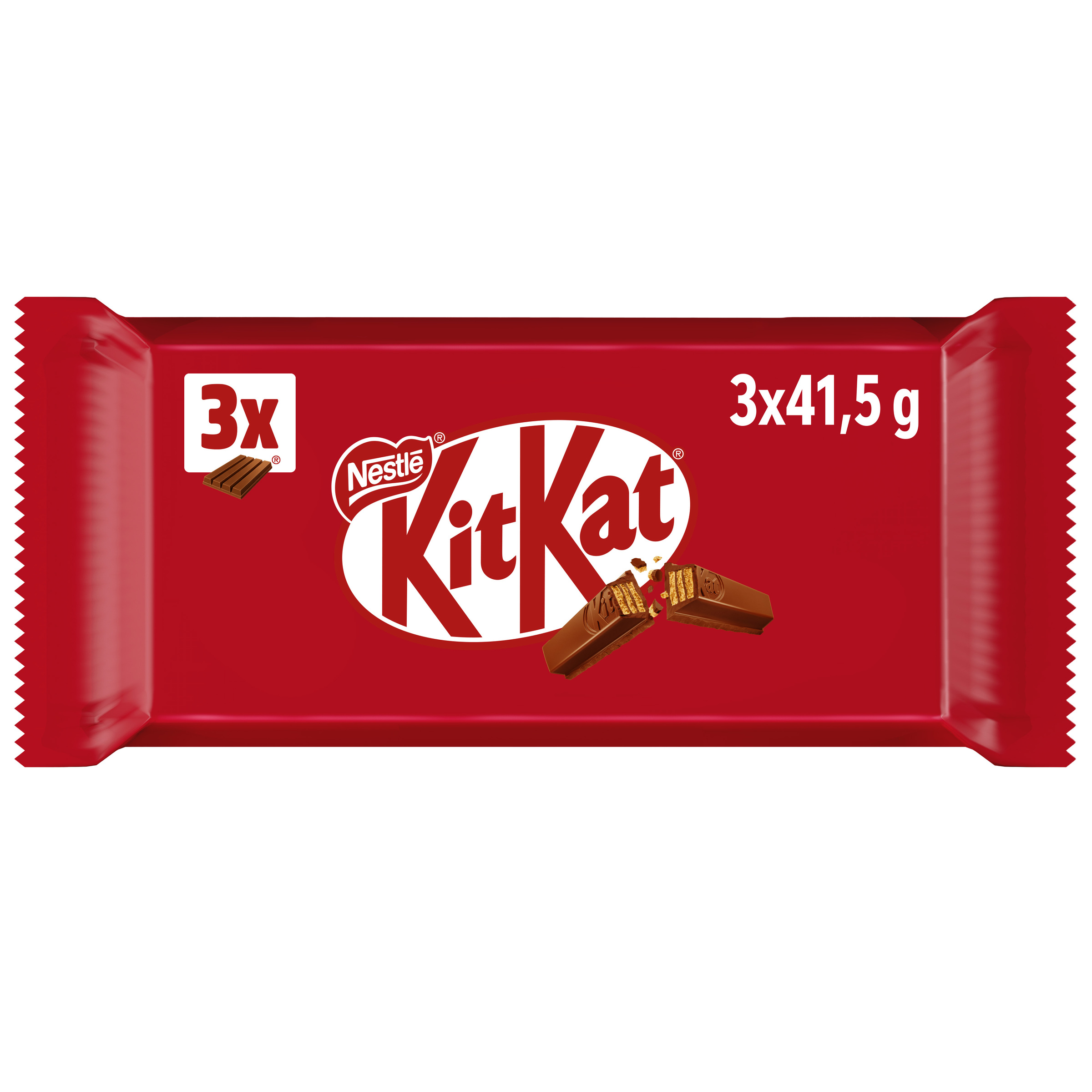 Chocolatina kit kat pack 3