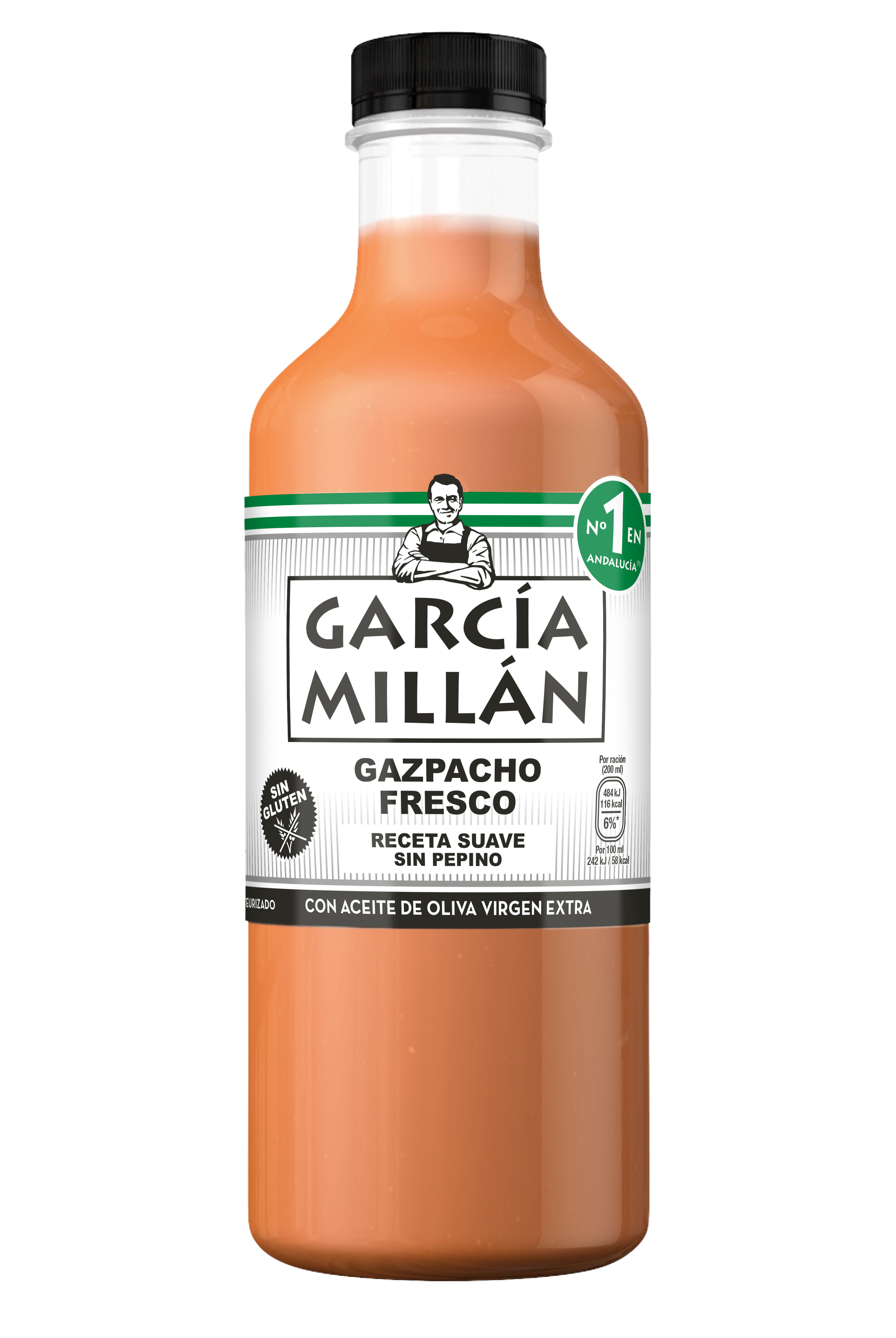 Gazpacho fresco García Millán 1l suave
