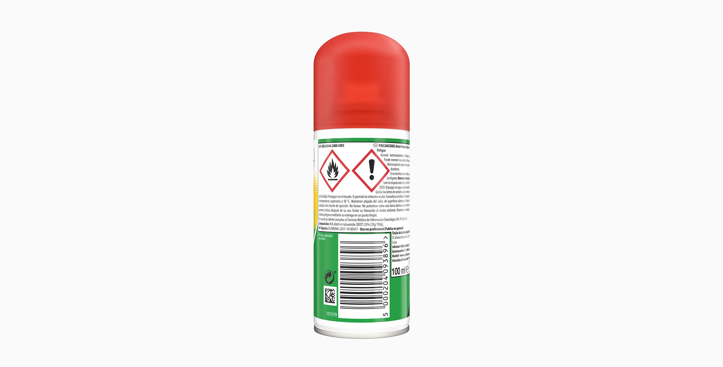 Repele de mosquitos Spray Autan 100 ml Tropical