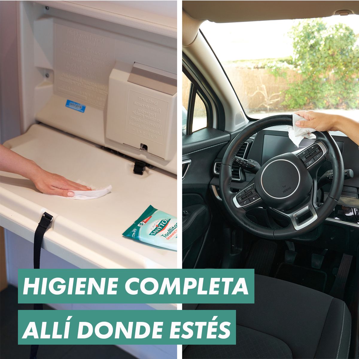 Toallitas desinfectantes Sanytol 30 uds