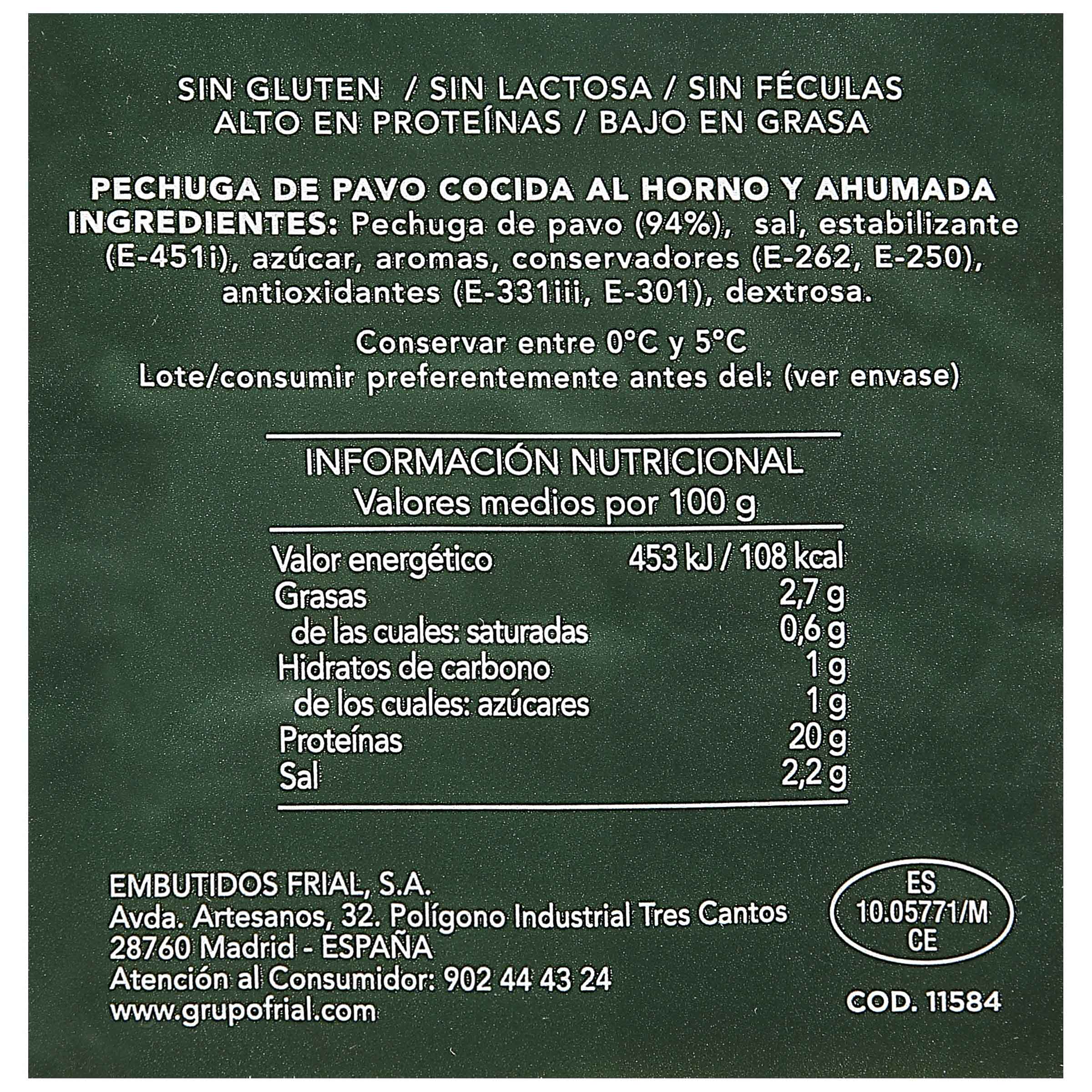 Pechuga de pavo Frial asada
