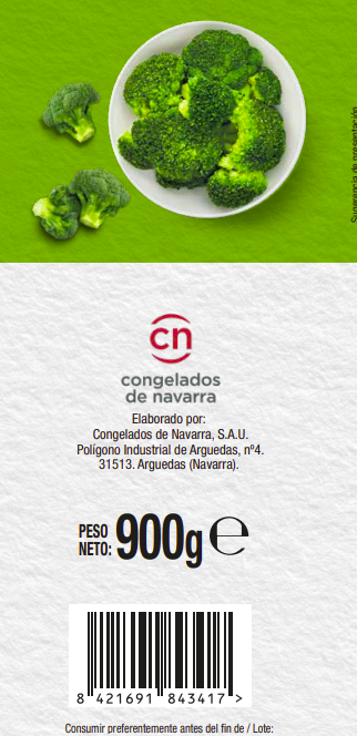 Brócoli Alipende 1kg