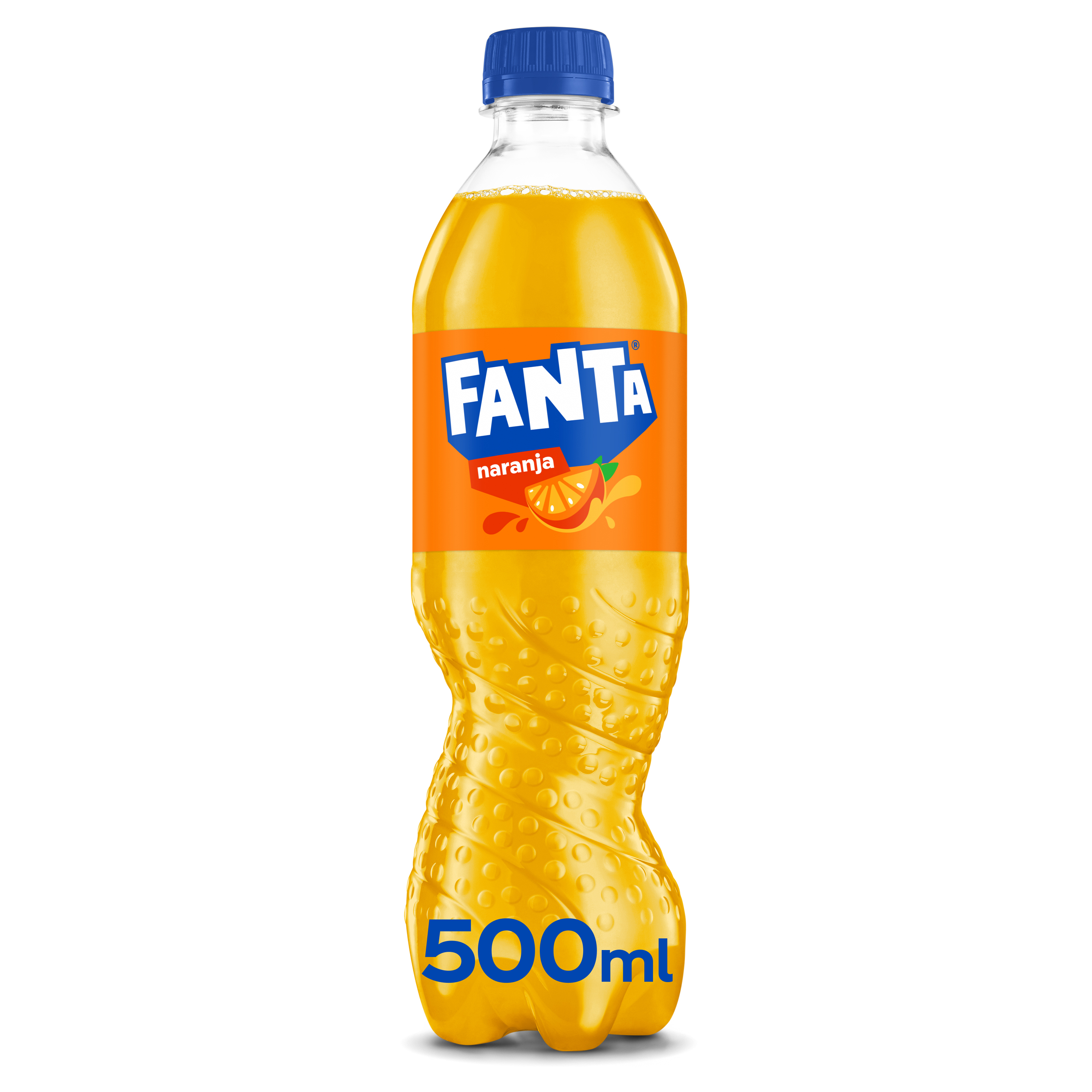 Refresco naranja Fanta botella 50cl