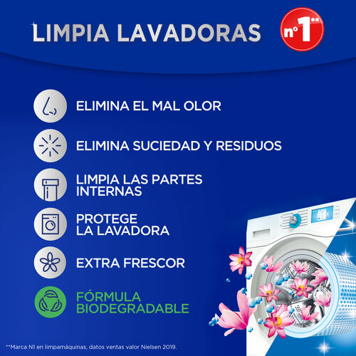 Aditivo limpia lavadoras Colon 250ml