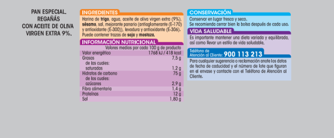 Regañas Alipende 200g pack 2 con aceite de oliva