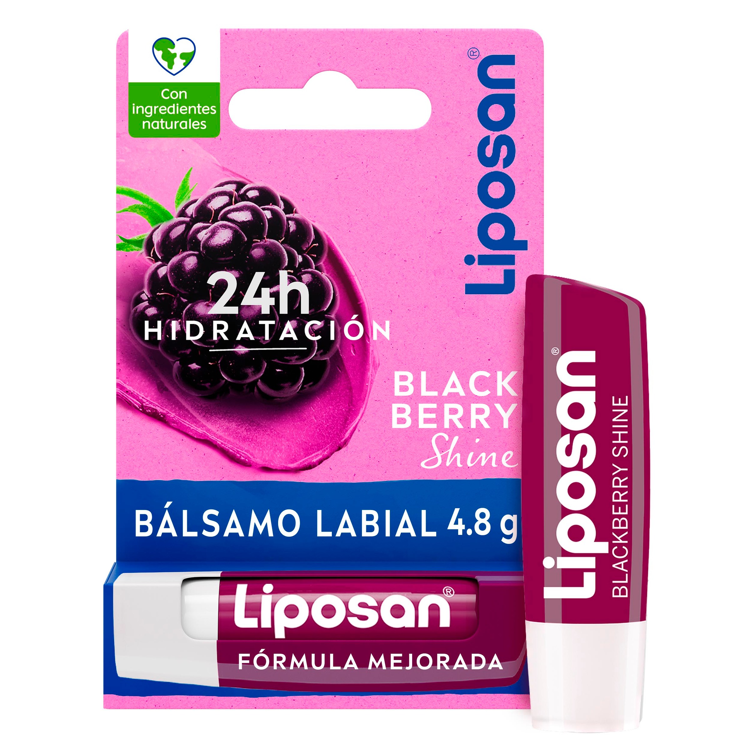Bálsamo labial Liposan 4,8 gr Black Berry