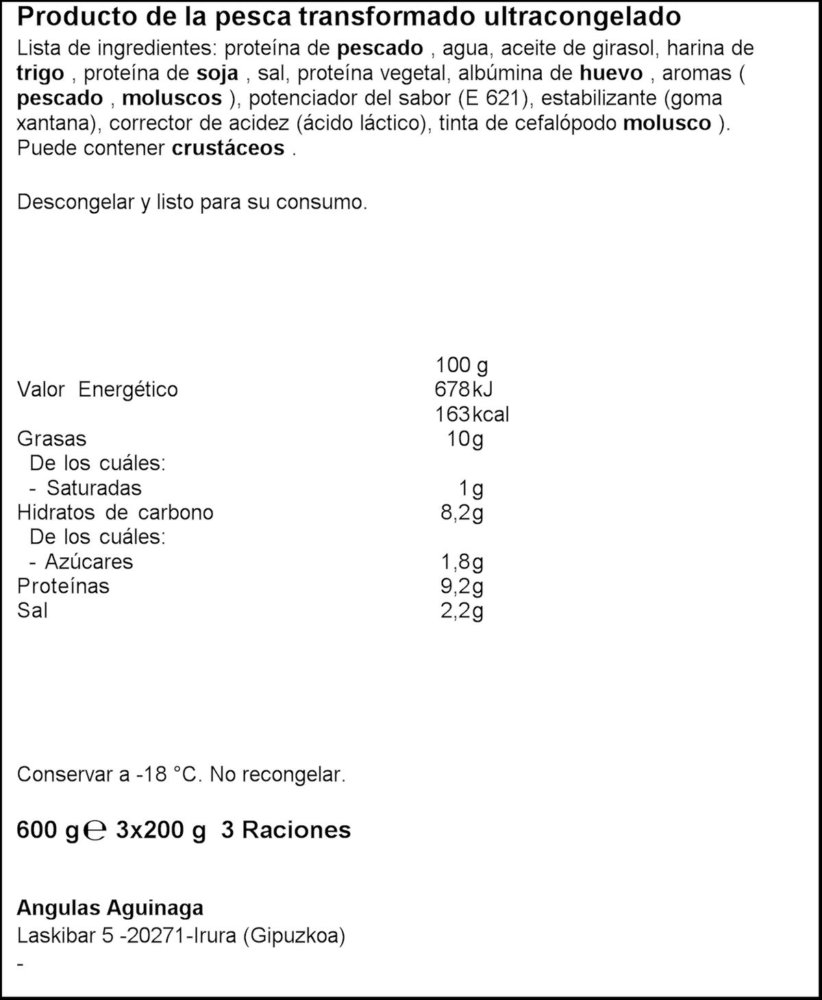 La Gula del Norte 200g pack 3
