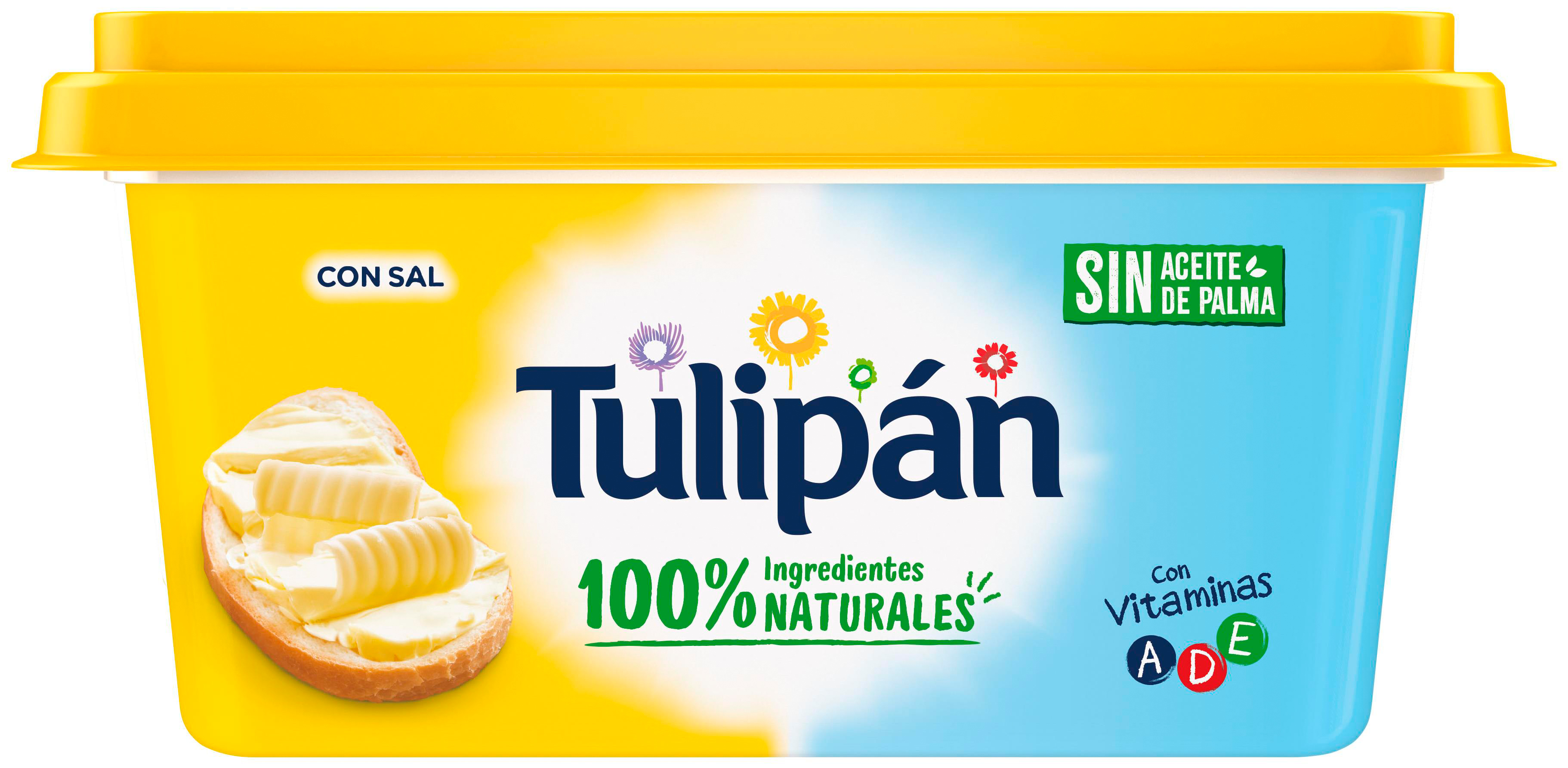 Materia grasa con sal para untar Tulipán 400g