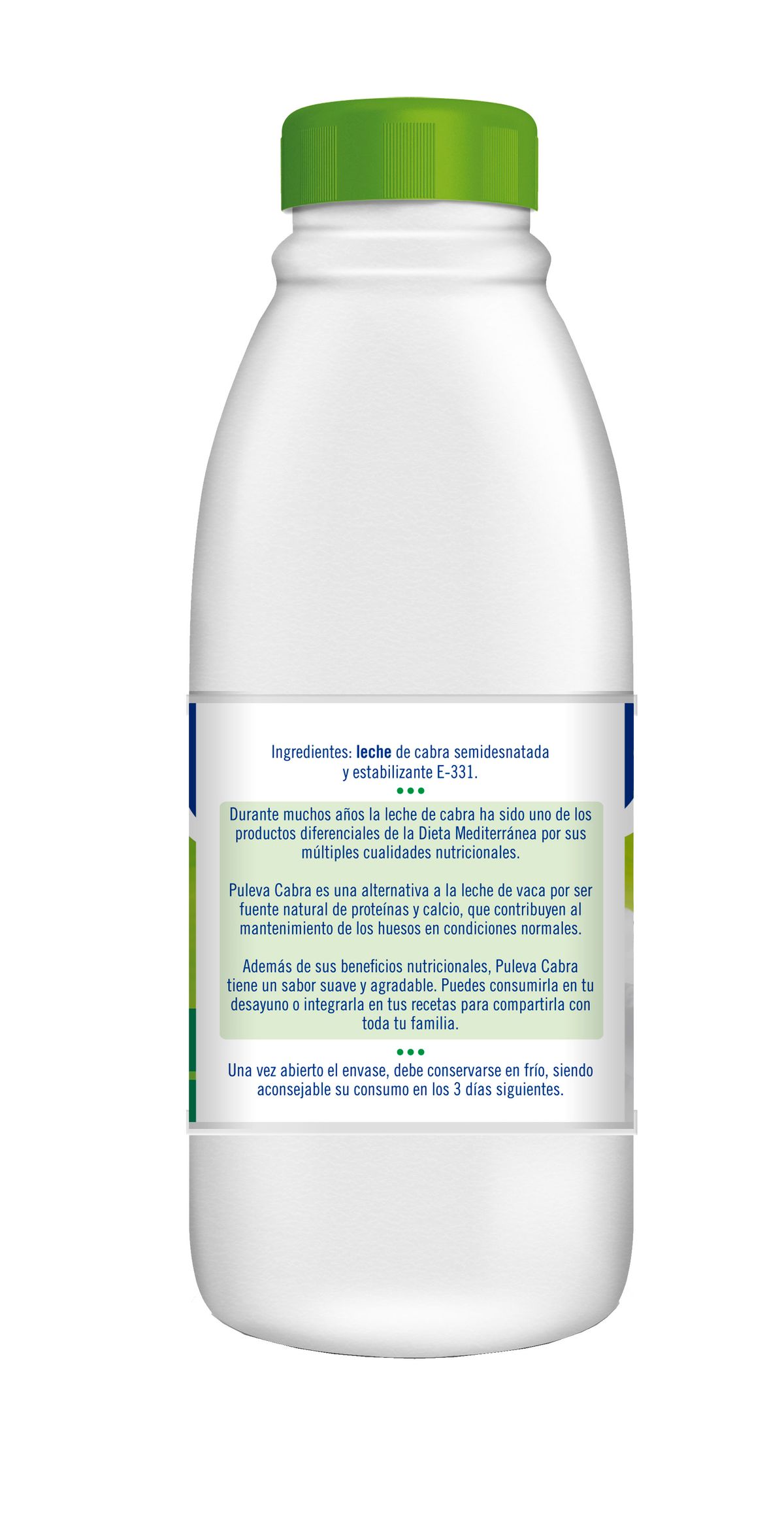Leche cabra Puleva 1l semidesnatada