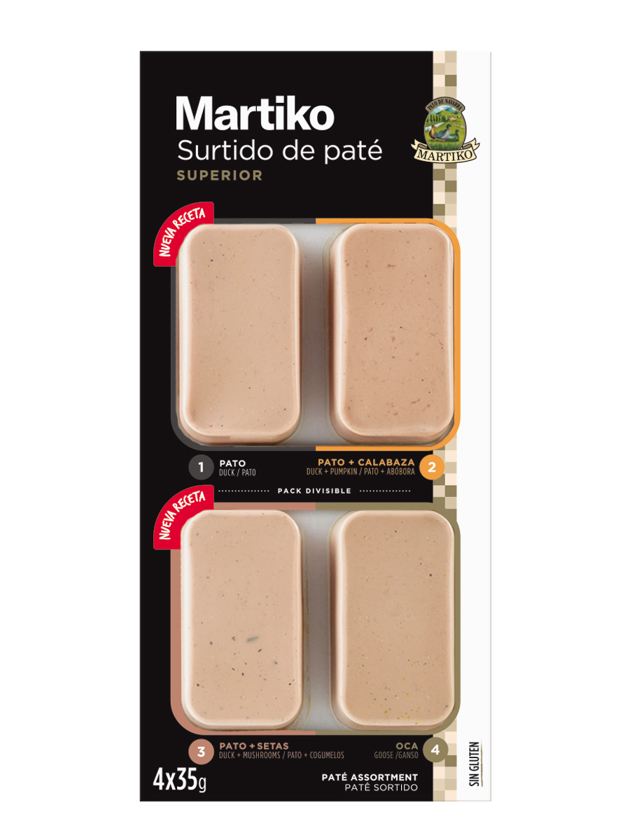 Paté Martiko 140 gr Surtidos